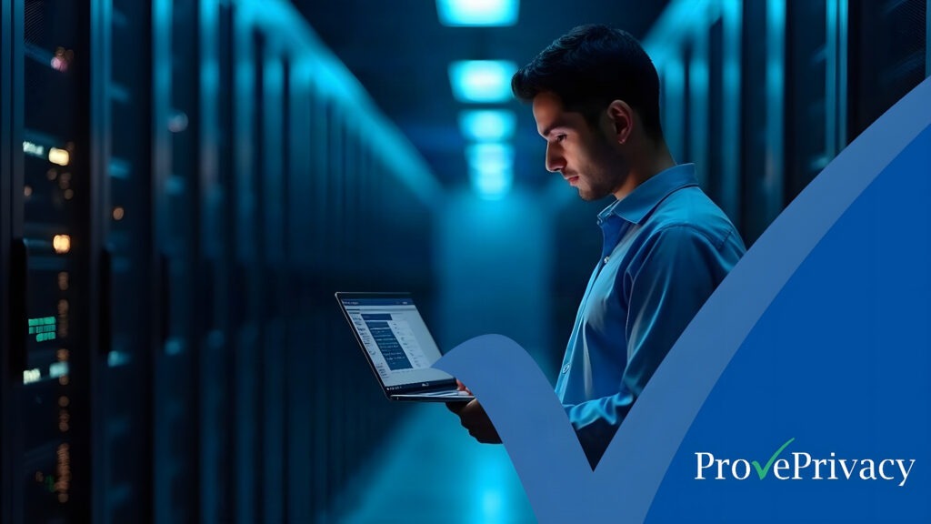 How to effectively manage data assets | ProvePrivacy Information asset register software — data protection analyst reviewing an organized digital asset register