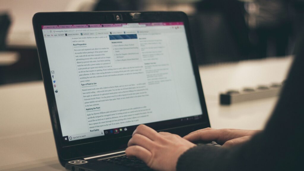 Making a record of processing activities